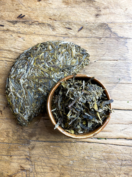 GALETTE 200G Pu Er Sheng ZHENKANG 2017