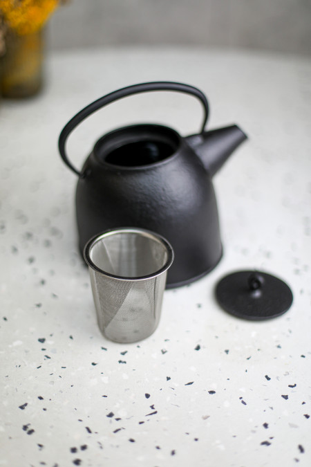 Théière en fonte