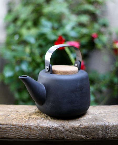 Théière noir "Viva"