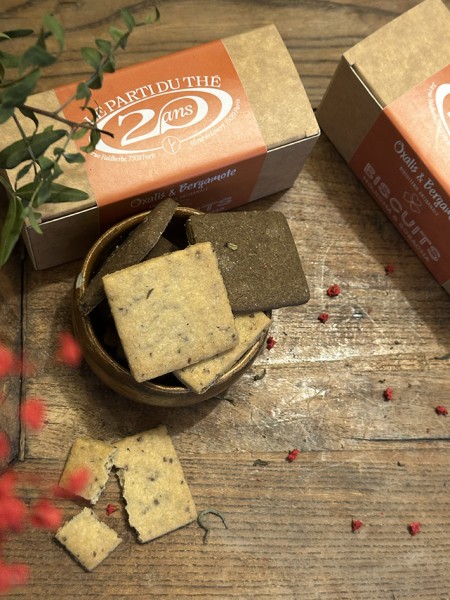 Biscuits Sablés - 8 Hojicha...