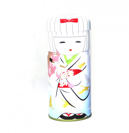 Boîte à thé Geisha blanche- 100g